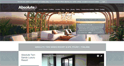 Desktop Screenshot of absolutetwinsands.com